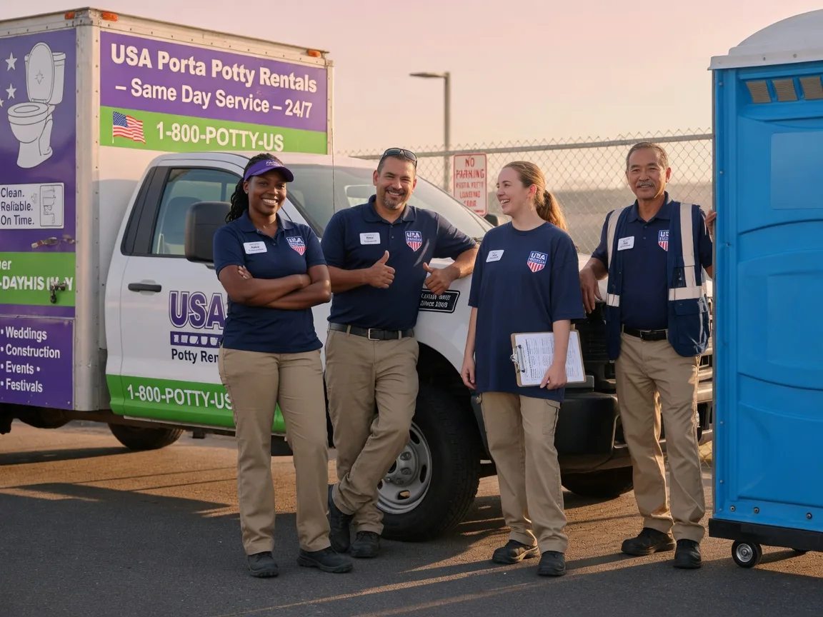 Porta Potty Rental company in Minden, TX